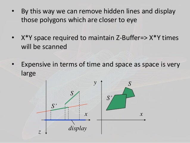 z buffer algorithm in hindi visible surface detection methods in computer graphics in english